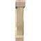 Ekena Millwork Traditional Slat Rough Sawn Bracket w/ Offset Brace, Douglas Fir, 6"W x 28"D x 28"H BKT0604X28X28TRA06RDF - alternate 4